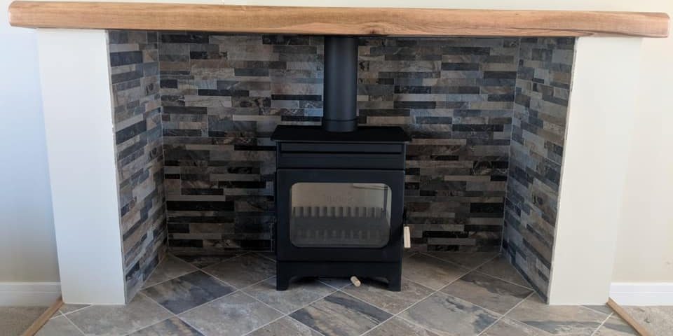 Wood Burning Stove Installed by KR Fireplaces
